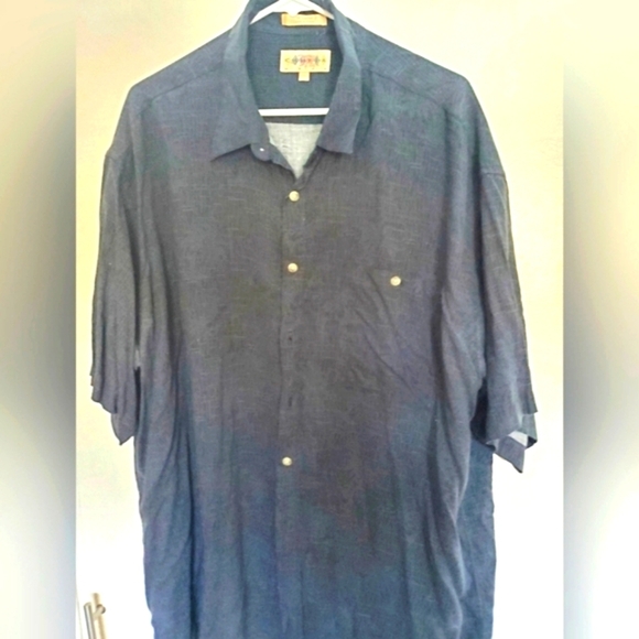 Campia Other - Campia brand mens button down shirt size XXL grey/black color